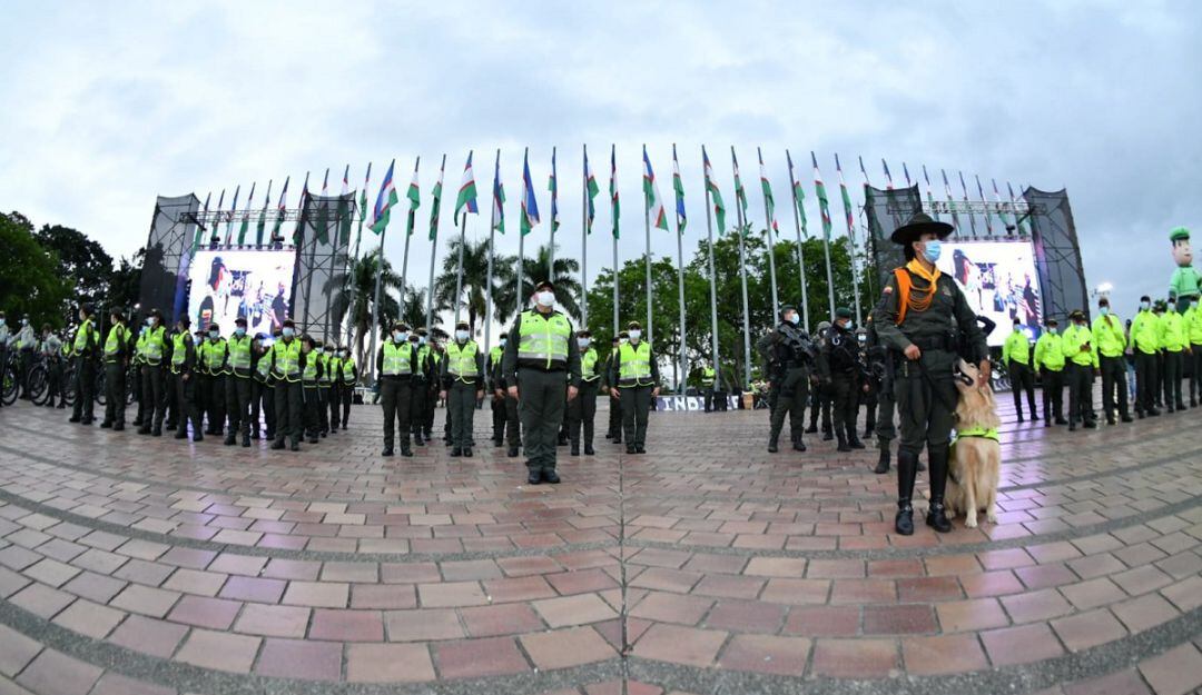 2.000 uniformados de la Policía