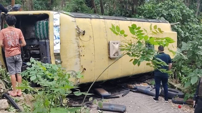 30 menores resultaron heridos tras accidente de un bus escolar en Norte de Santander