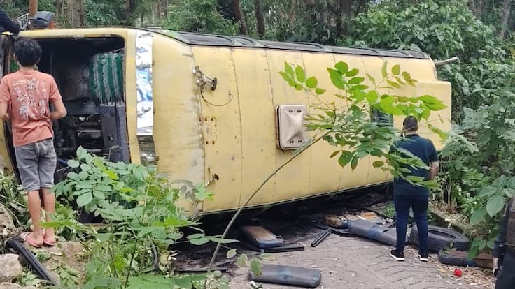 30 menores resultaron heridos tras accidente de un bus escolar en Norte de Santander