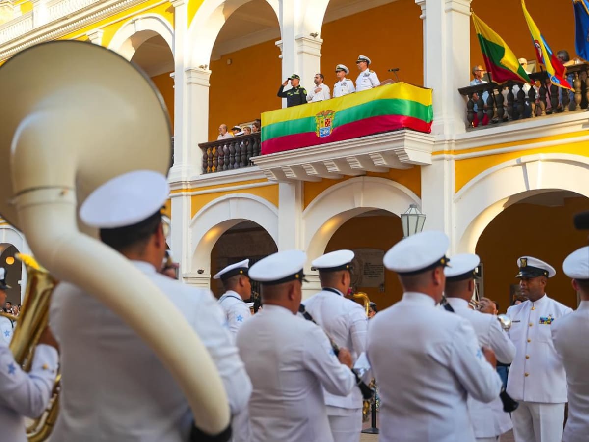 Cartagena revive el histórico cañonazo tras 200 años gracias a la Gobernación y la Armada Nacional
