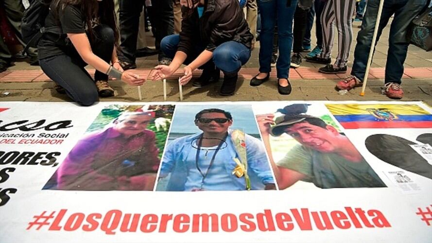 Ecuador reitera a Colombia su llamado a la corresponsabilidad por la muerte de periodistas. Foto: Getty Images