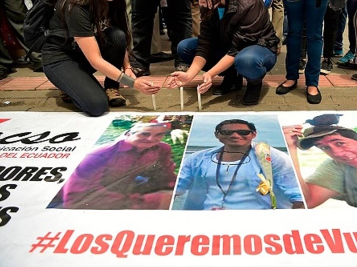 Ecuador reitera a Colombia su llamado a la corresponsabilidad por la muerte de periodistas