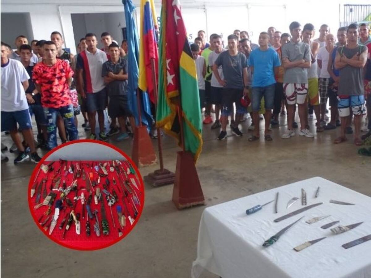 En dos cárceles de Santander, los internos cambiarán armas blancas por una vela