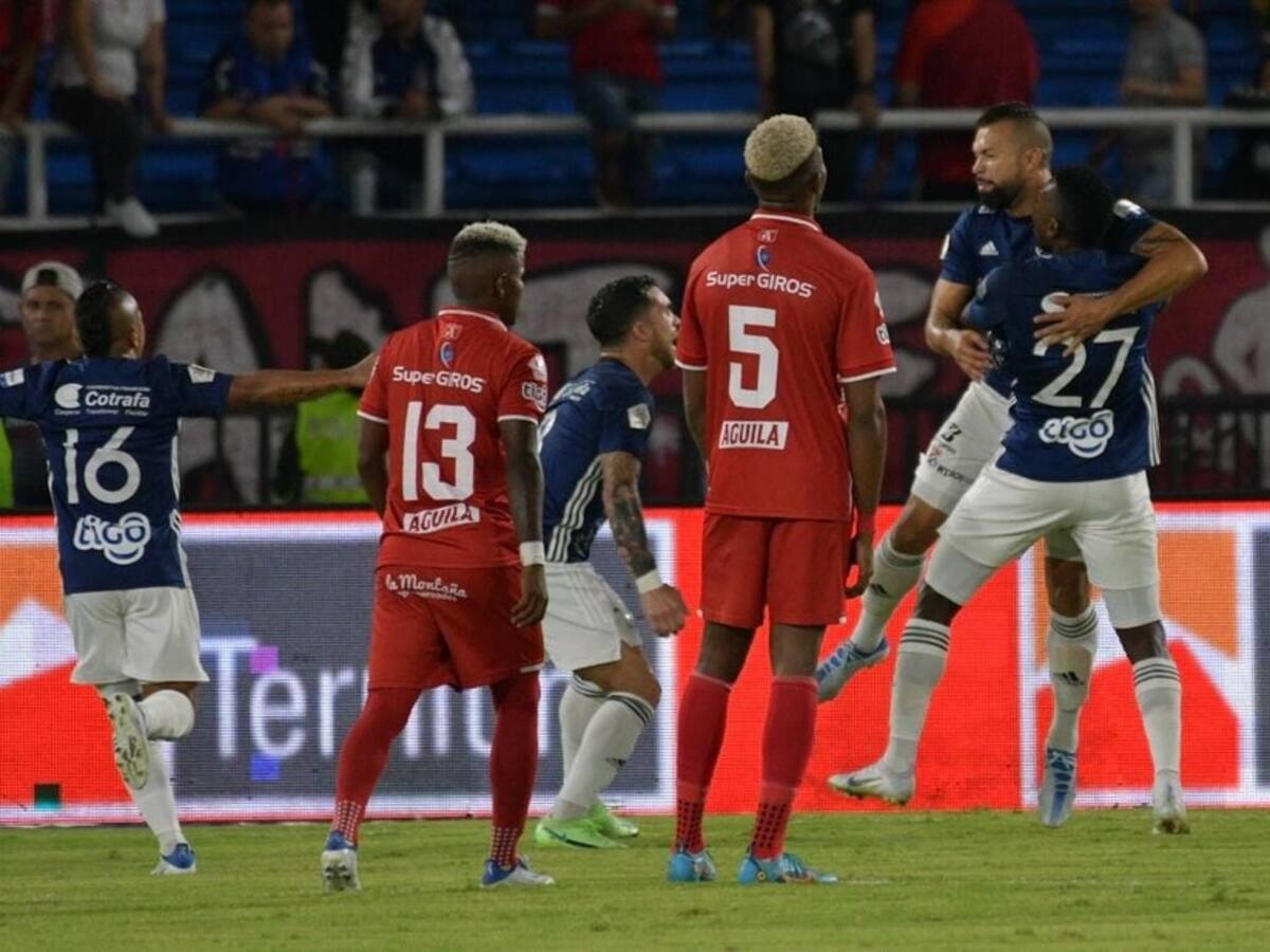 América se empieza a complicar: crucial victoria del Medellín en el Pascual Guerrero