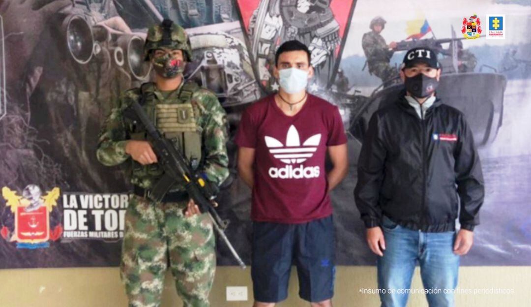 El caso se relaciona con el asesinato de un líder social en Montecristo (Bolívar) 