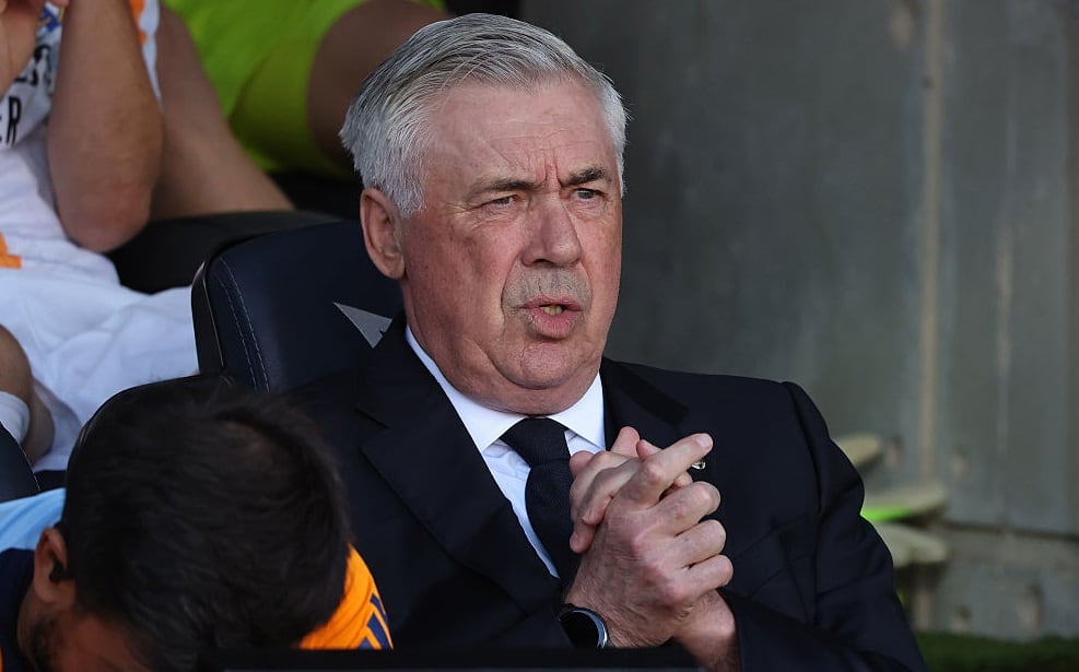Carlo Ancelotti / Getty Images