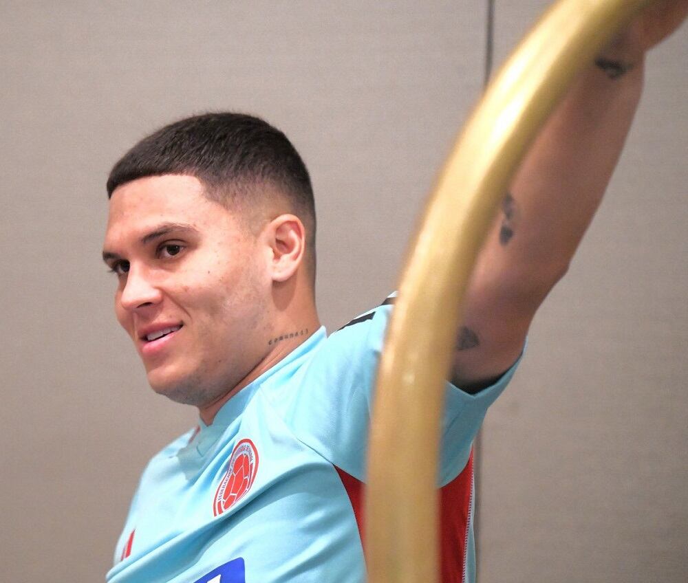 Juan Fernando Quintero en la concentración de la Selección Colombia / FCF