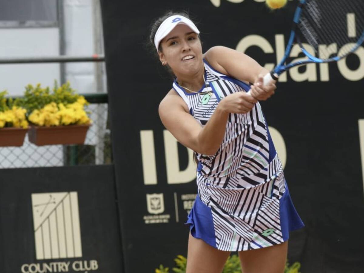 María Camila Osorio, eliminada en semifinales del WTA de Charleston