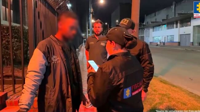 Hombre que estaría relacionado con la muerte de una menor hallada en una alcantarilla, fue capturado por el CTI. Foto: CTI de la Fiscalía.