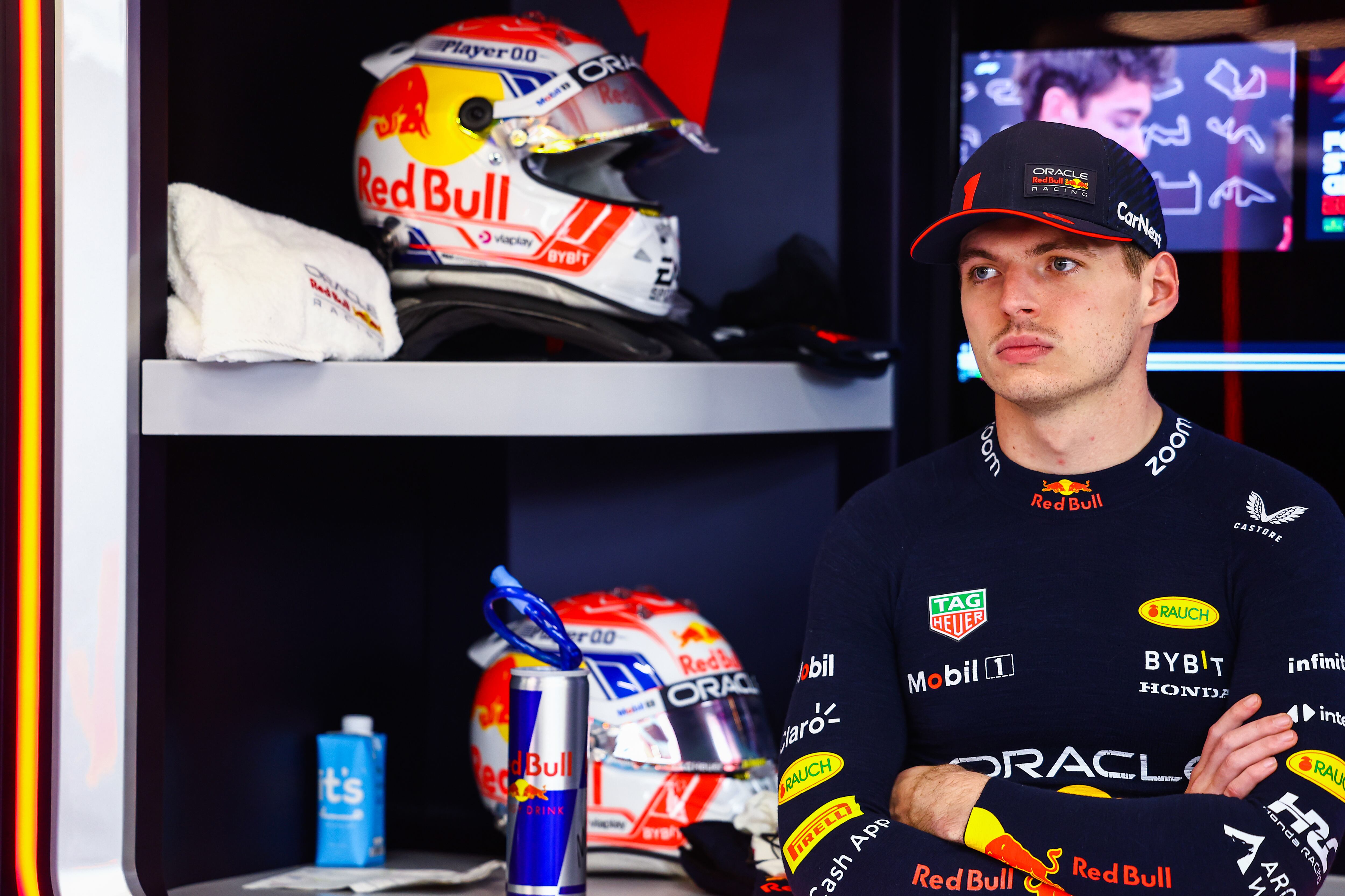 Max Verstappen no tuvo suerte en la ronda clasificatoria del GP de Arabia Saudita. (Photo by Mark Thompson/Getty Images)