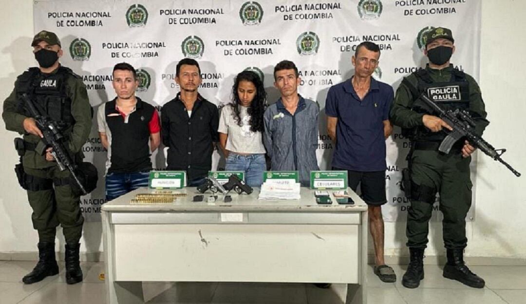 Captura de presuntos integrantes de “Los Pelusos”