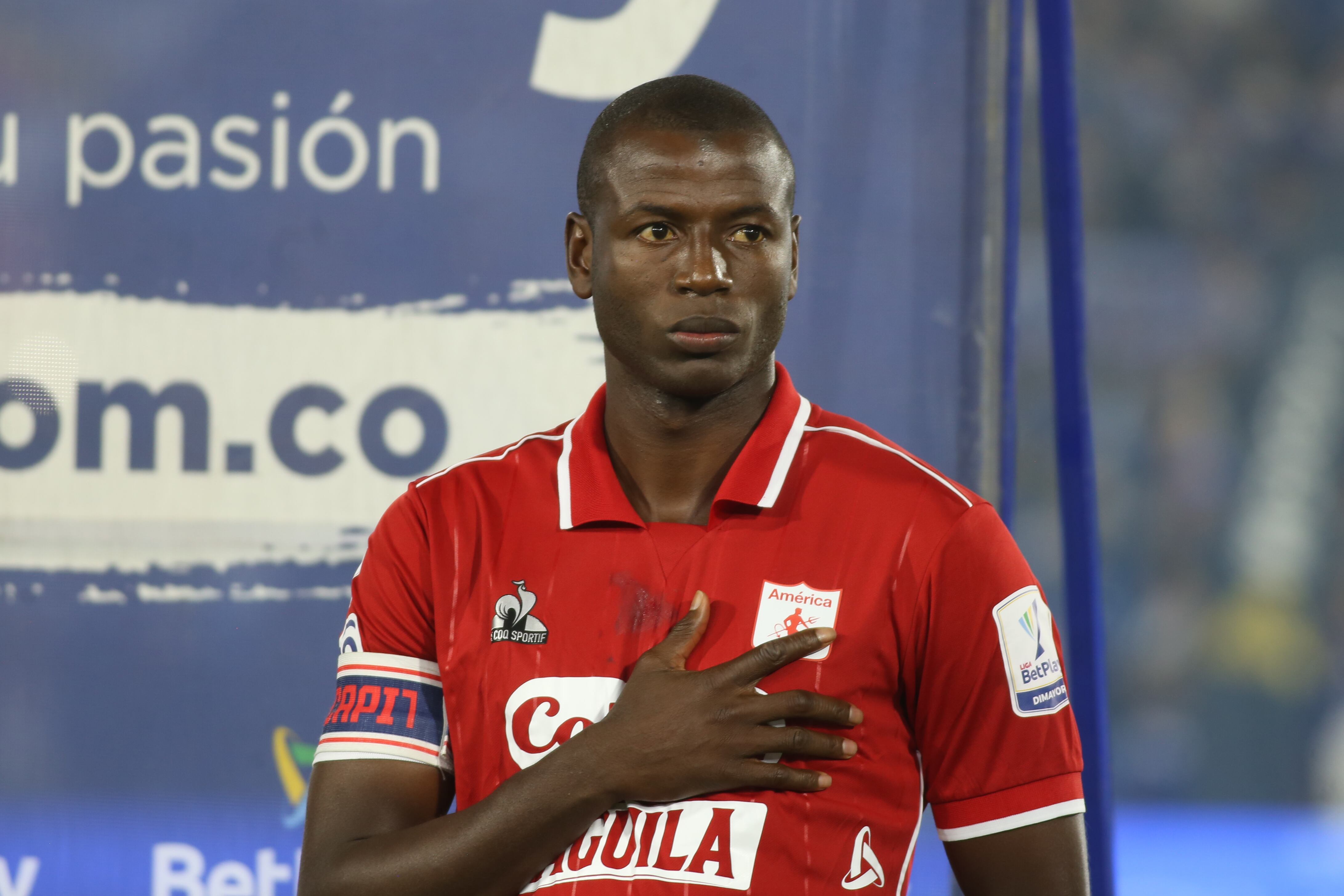 Adrián Ramos con el América de Cali | Foto: Daniel Garzon Herazo/NurPhoto via Getty Images