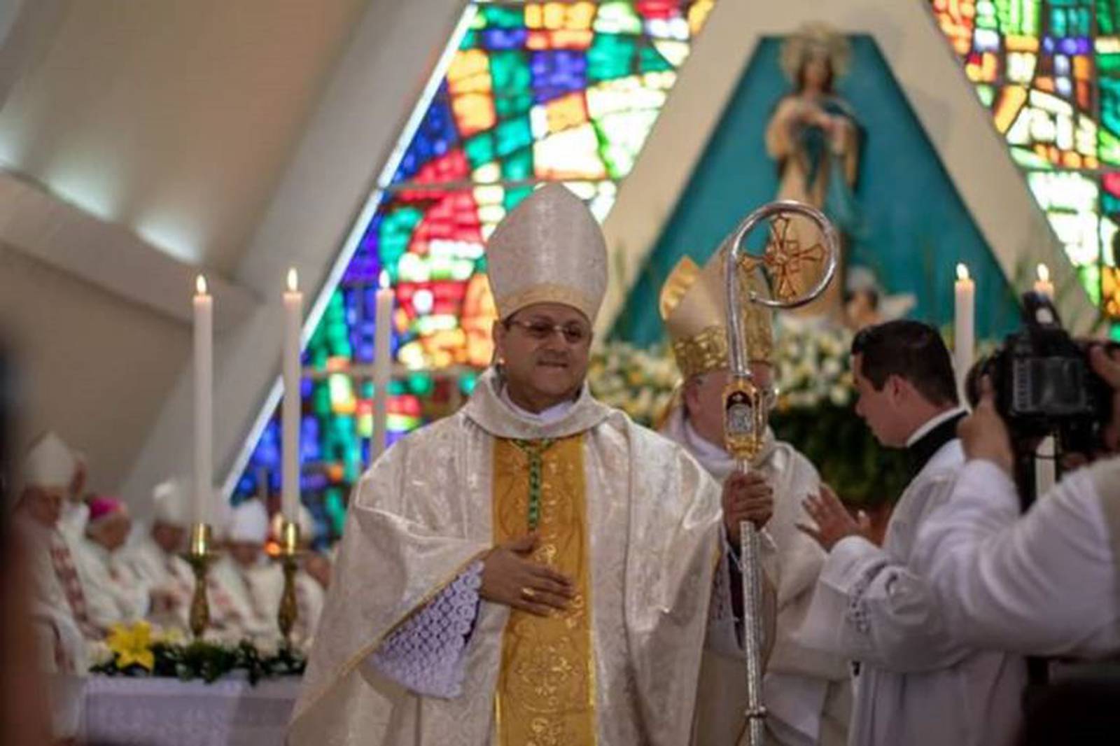Monseñor Carlos Arturo Quintero, obispo Diócesis de Armenia. Foto Cortesía Diócesis