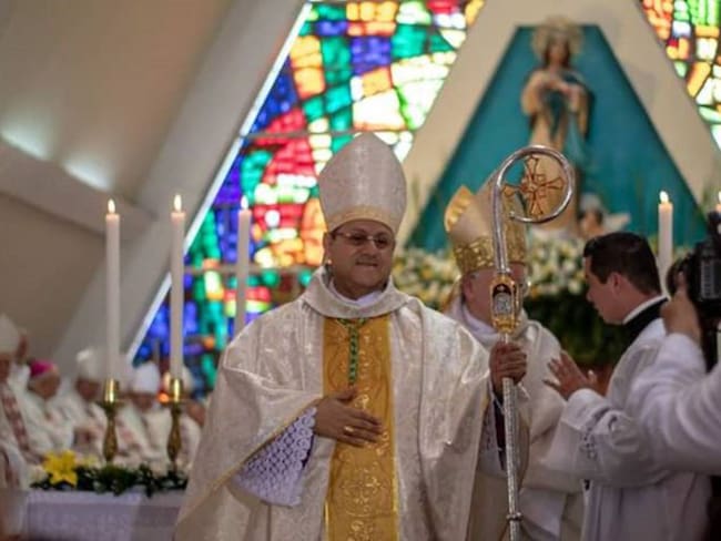 Monseñor Carlos Arturo Quintero, obispo Diócesis de Armenia. Foto Cortesía Diócesis