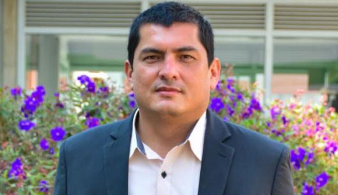 Decano de la Facultad de Ciencias para la Salud, Jhon Jairo Botello Jaimes.