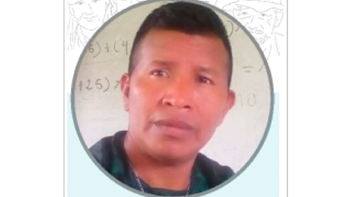Asesinado docente y líder indígena en el Caquetá