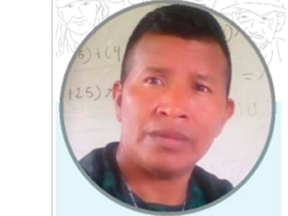 Asesinado docente y líder indígena en el Caquetá
