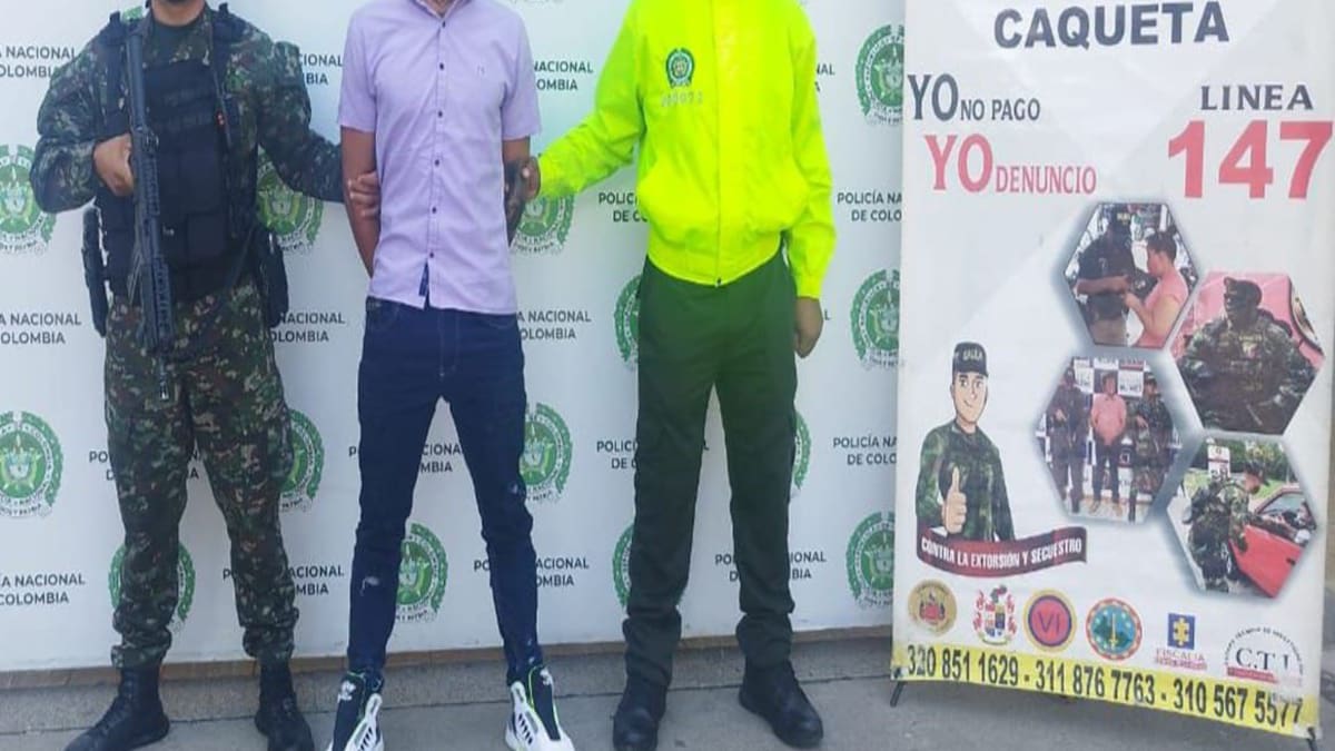 Ejército desmantela banda dedicada a la extorsión que operaba en Bogotá, Quindío y Caldas