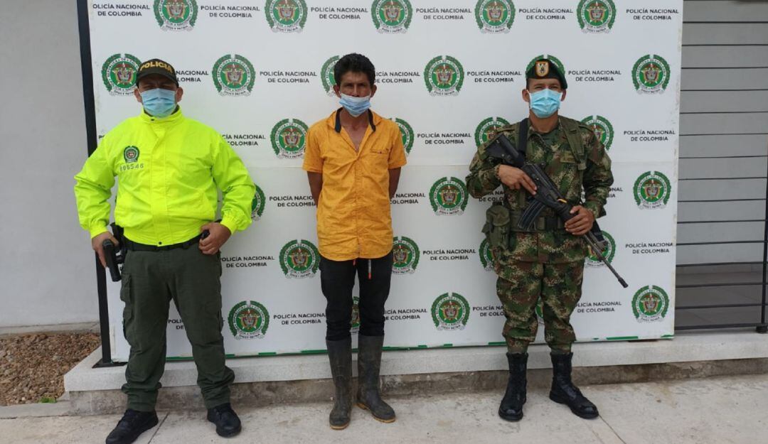 Capturan a extorsionista en el Caquetá.