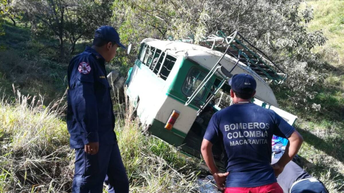 Muertos del accidente de San Mateo están en Concepción, Santander