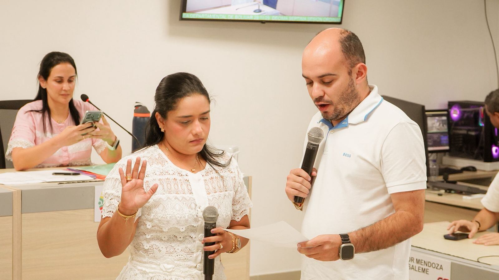 Tatiana Margarita Romero Luna, elegida primera mujer contralora departamental de Bolívar