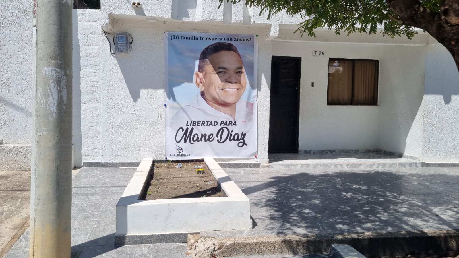 Casa de la familia de Luis Díaz./ Foto: Caracol Radio