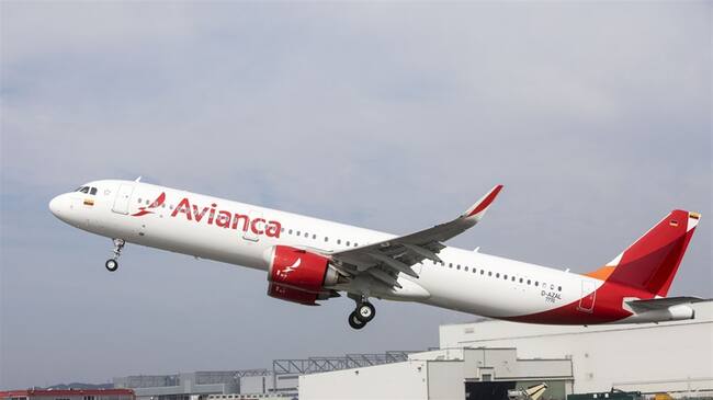 La cifra que creció fue la de pasajeros transportados al exterior por parte de Avianca.. Foto: Colprensa