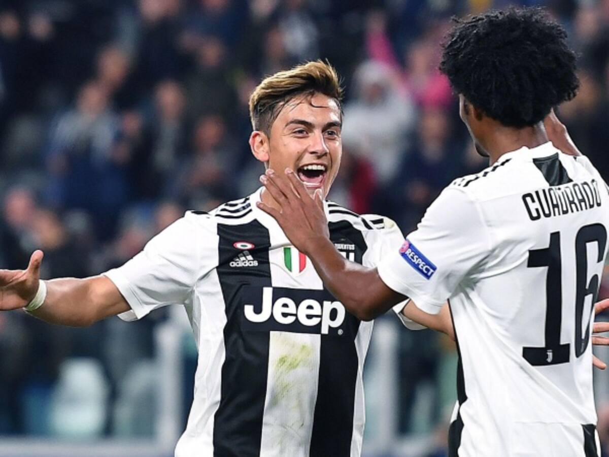 Cuadrado se destaca y Dybala marca tripleta para triunfo de la Juventus
