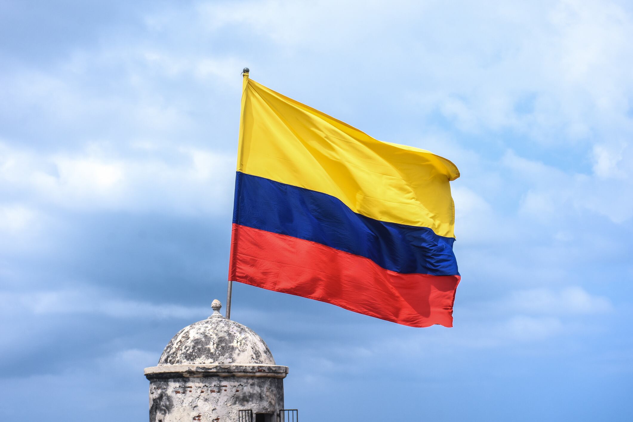 Bandera de Colombia (Getty Images)
