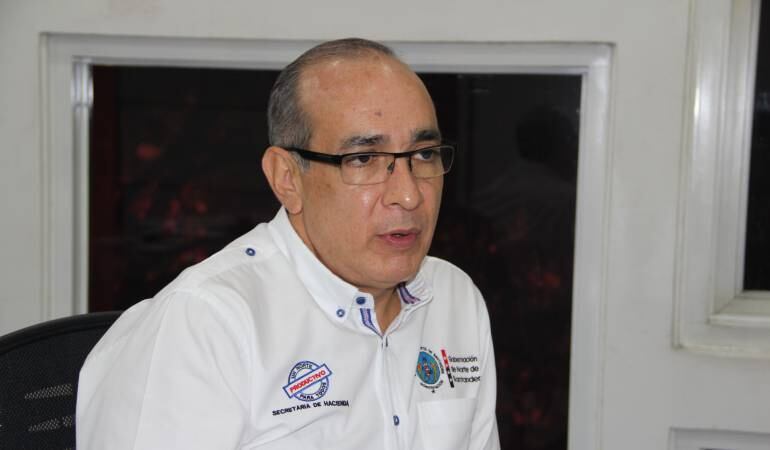 Martín Martínez, Secretario de Hacienda de Norte de Santander