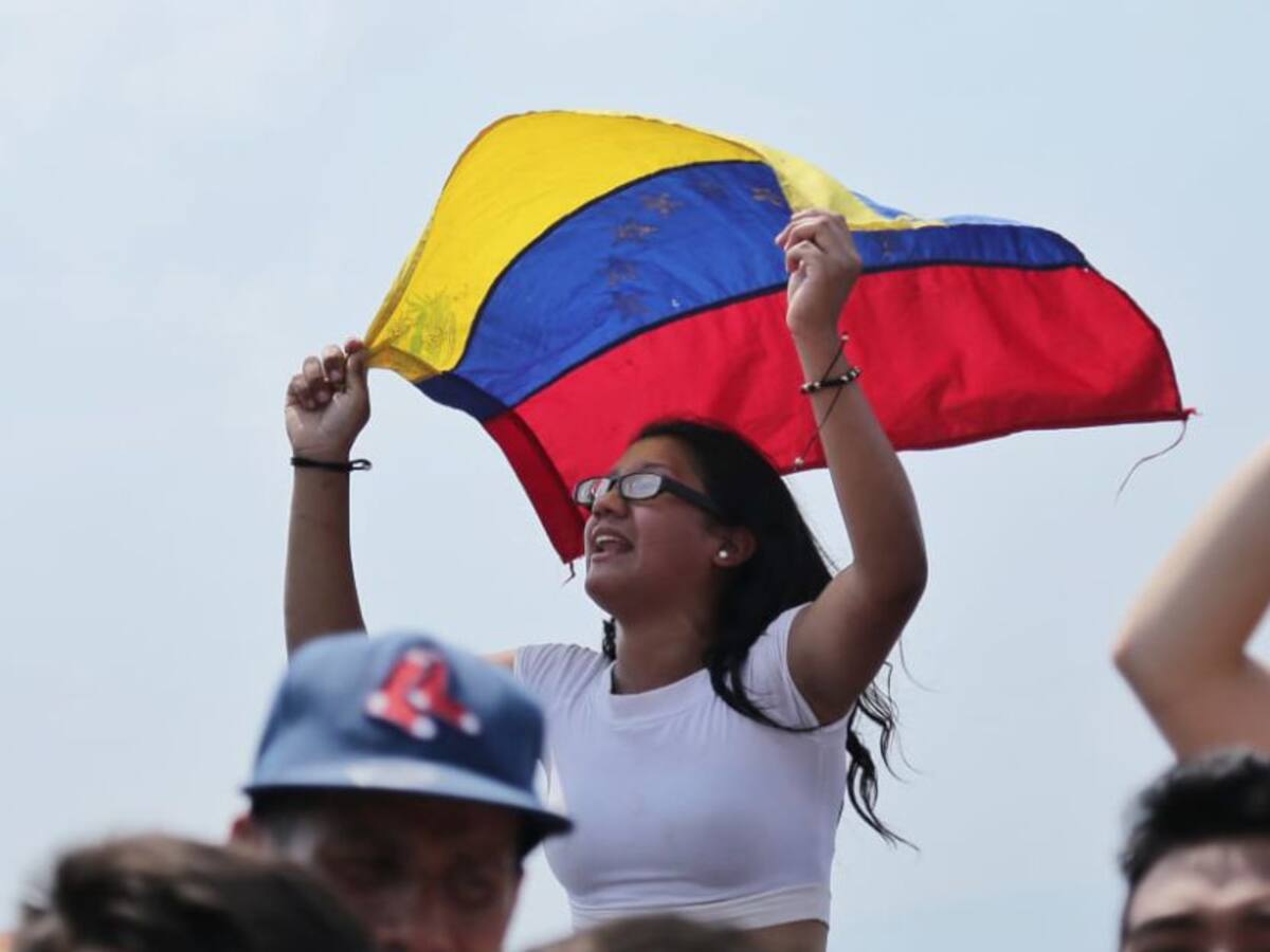 Así se ve la fiesta musical por Venezuela