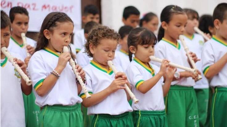 'Sinfonía en Paz Mayor': una orquesta de niños víctimas del conflicto