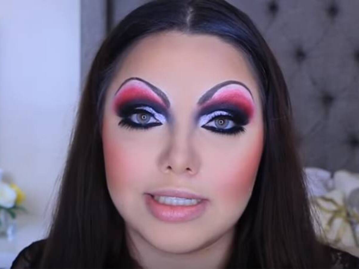 Youtuber recrea filtro de Snapchat con maquillaje