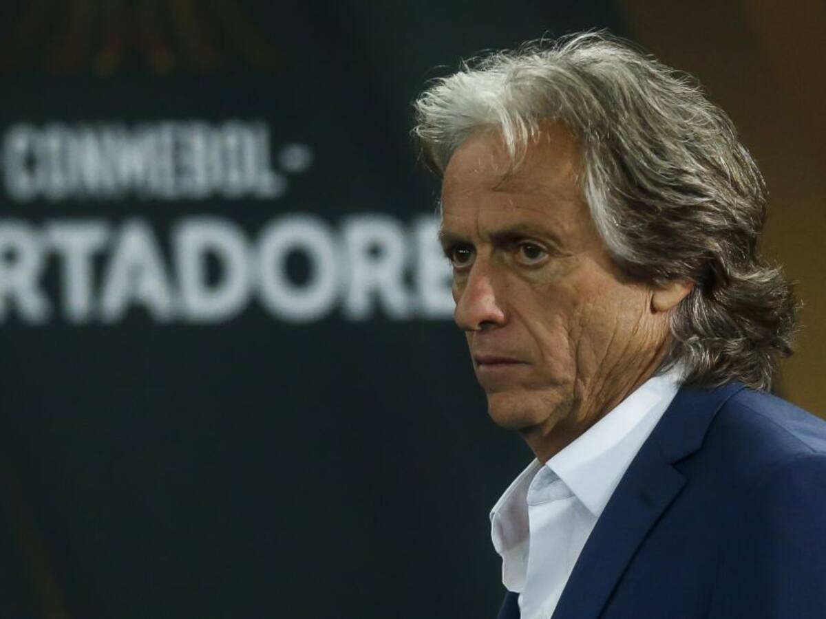 Jorge Jesús, DT del Flamengo, da positivo por coronavirus