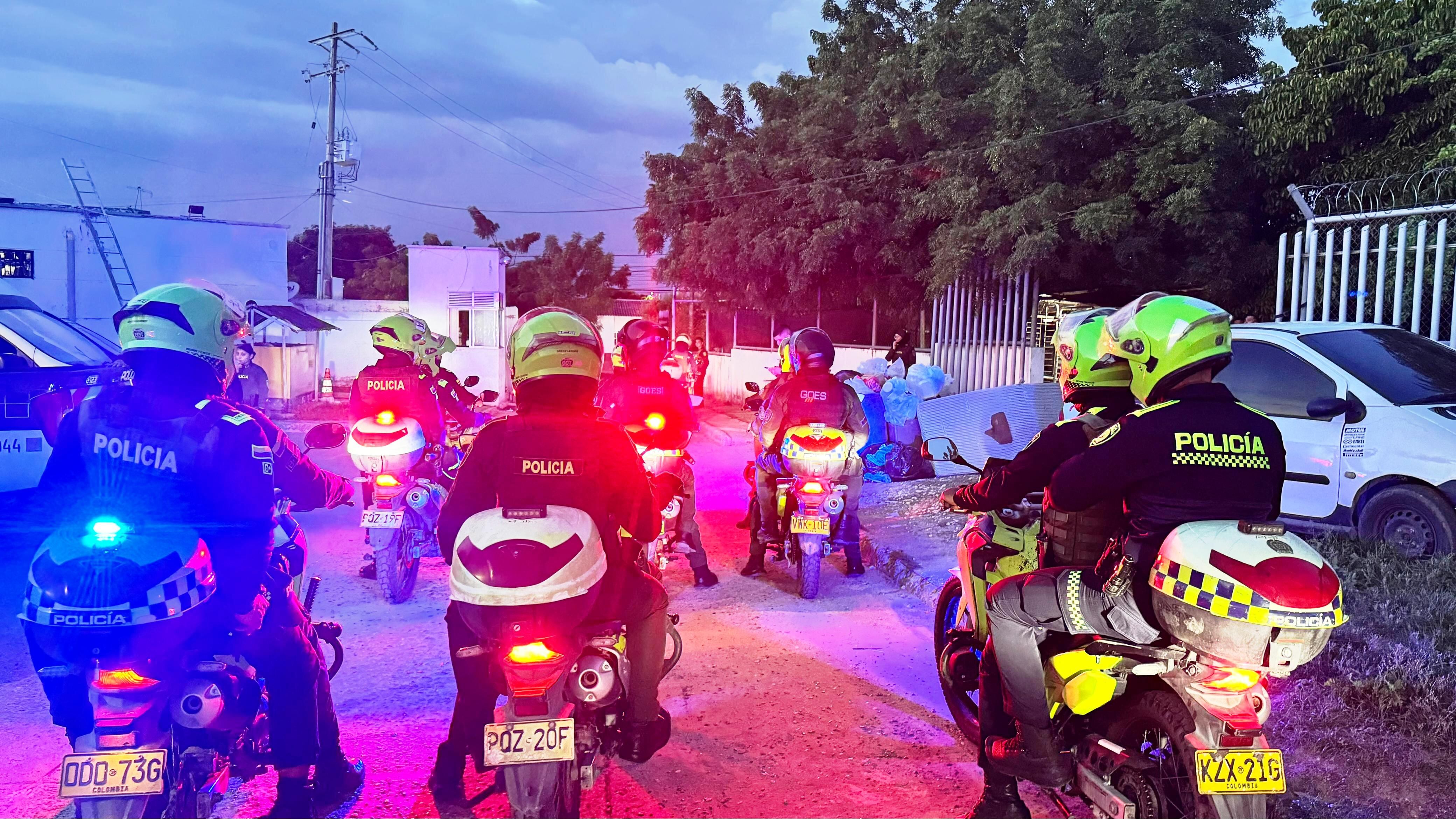 Policía intensifica controles en Bolívar para garantizar unas elecciones seguras este domingo