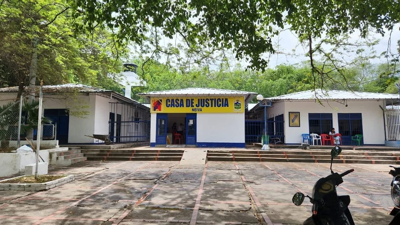 La sede está ubicada en la calle 2C número 28-14 de la capital huilense. Foto casa de justicia.