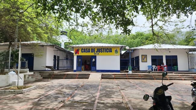 La sede está ubicada en la calle 2C número 28-14 de la capital huilense. Foto casa de justicia.