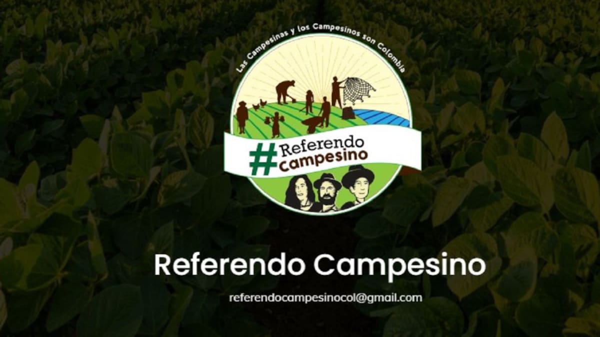 Se abre paso un referendo campesino en Colombia