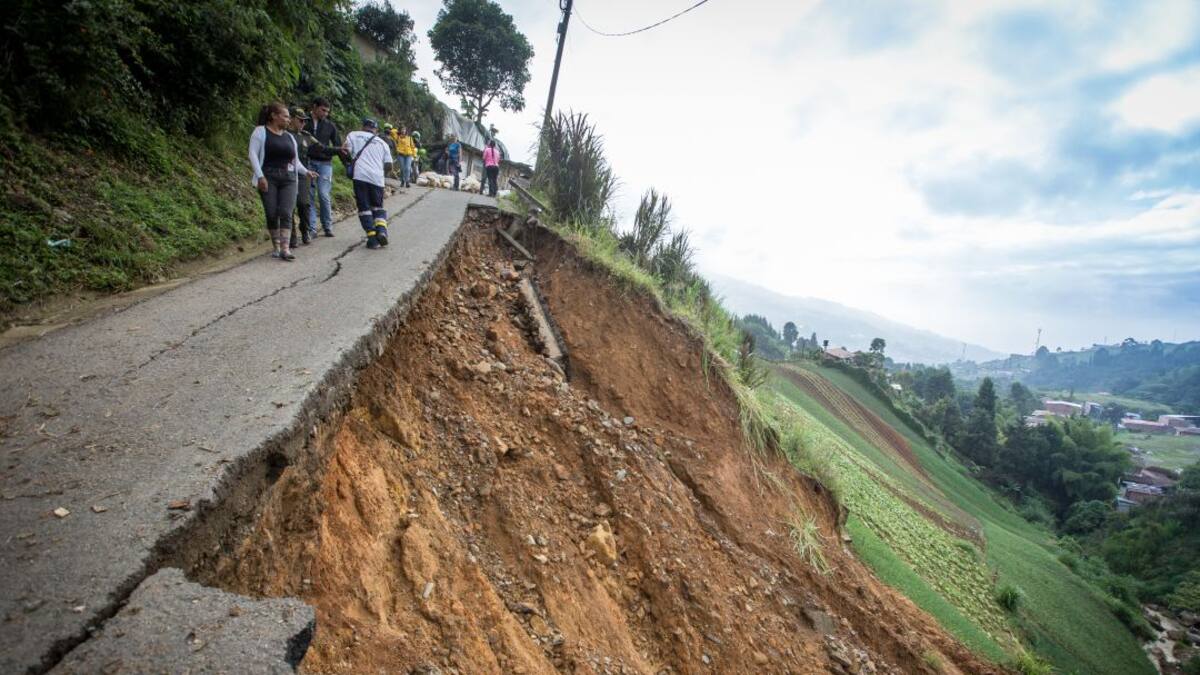 Medellín tiene cuatro puntos críticos por las constantes lluvias