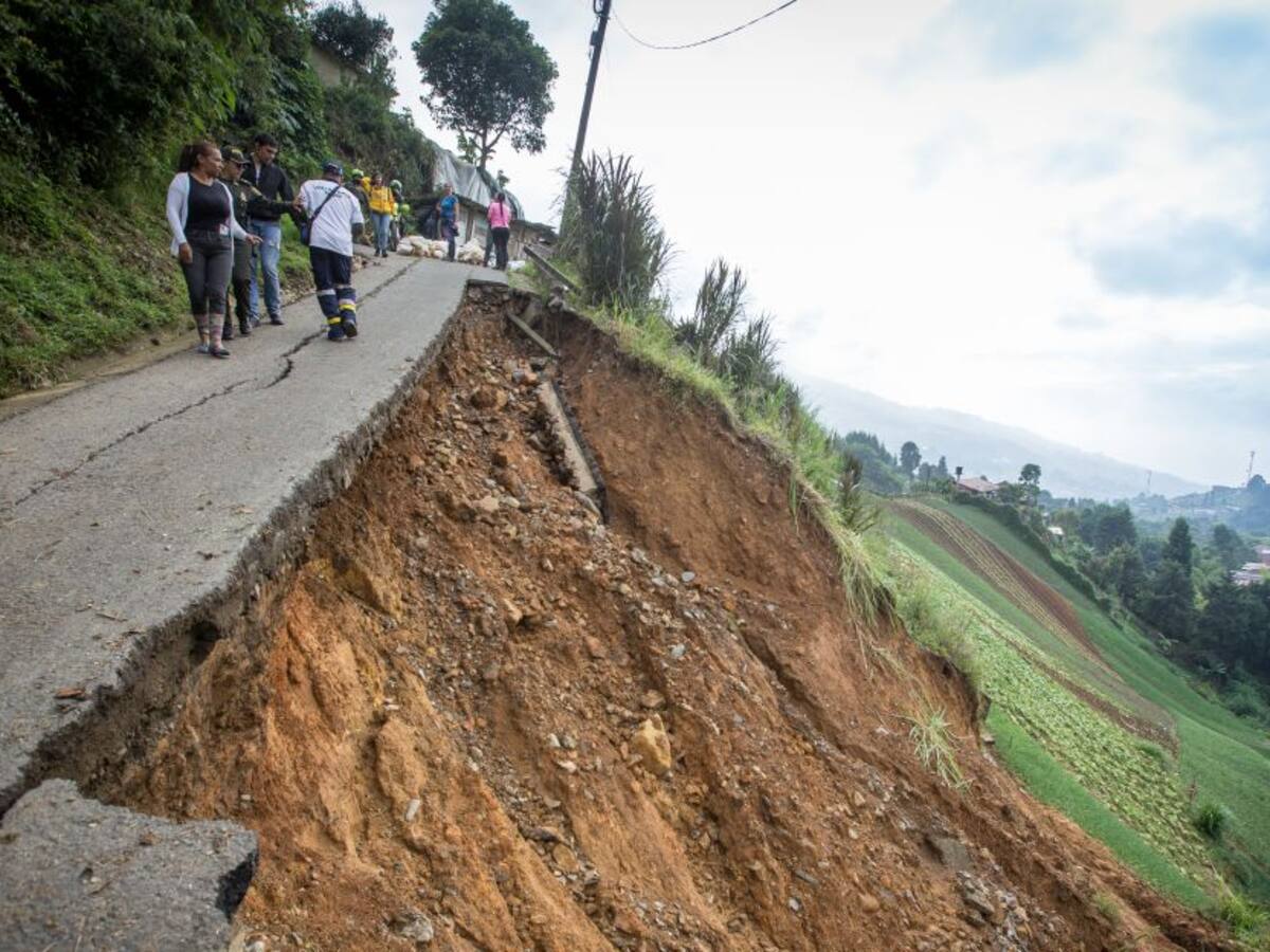 Medellín tiene cuatro puntos críticos por las constantes lluvias