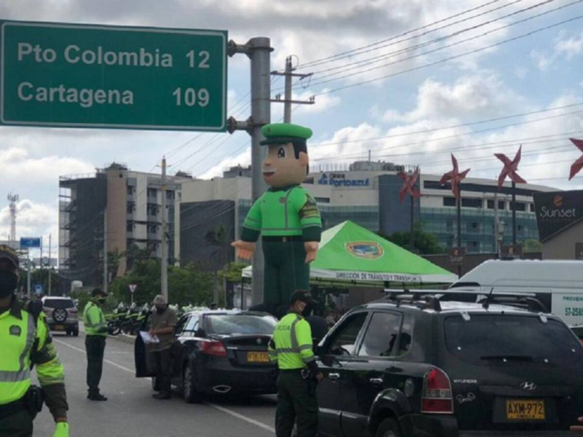 Repuntan los comparendos a conductores en Barranquilla