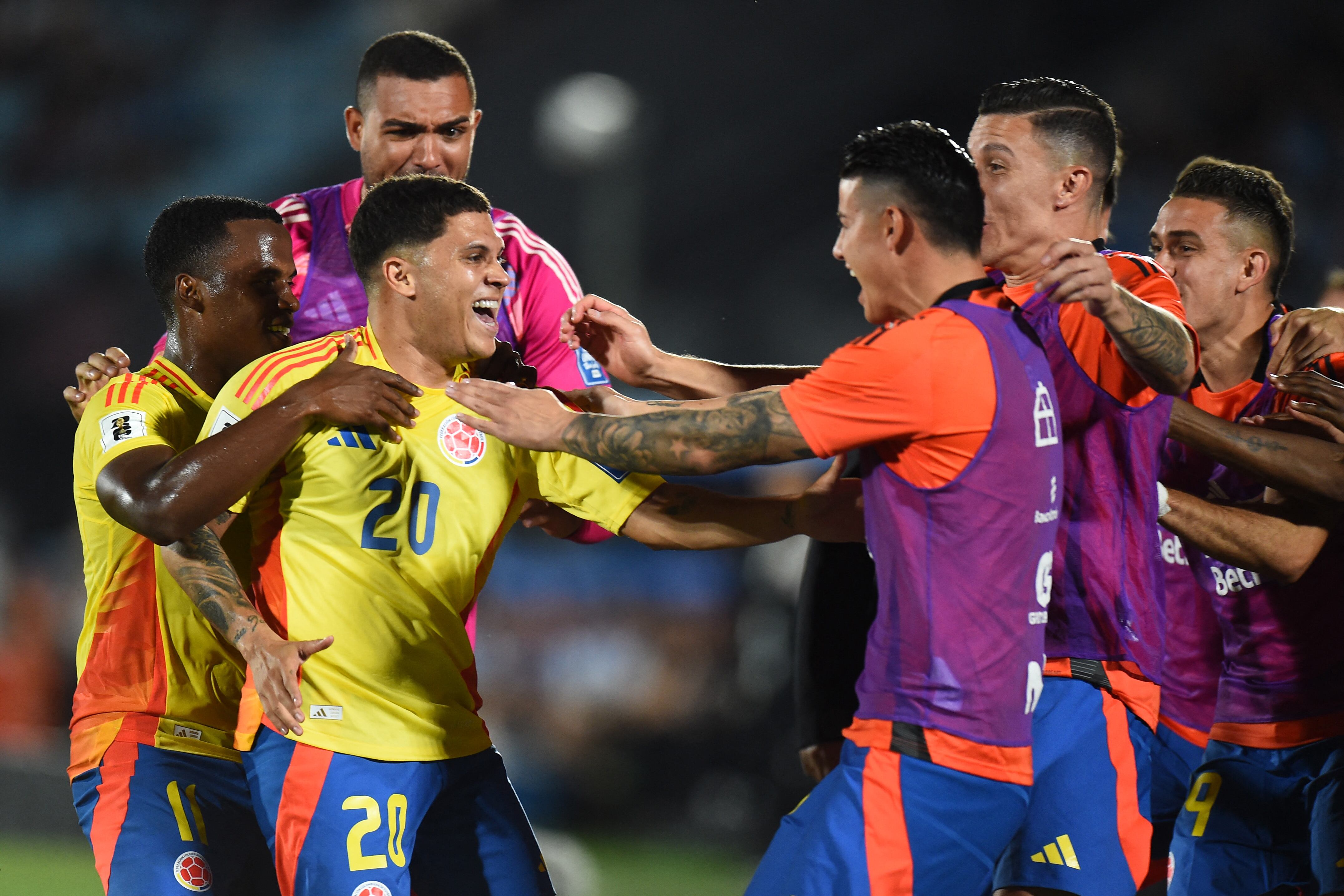 Juan Fernando Quintero en la Selección Colombia. (Photo by DANTE FERNANDEZ/AFP via Getty Images)