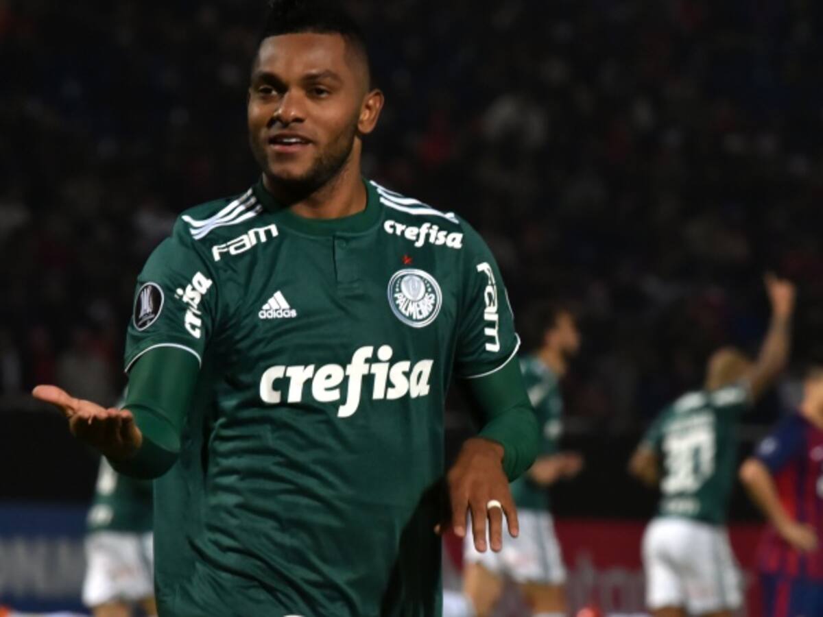 Doblete de Borja para el triunfo del Palmeiras en la Libertadores