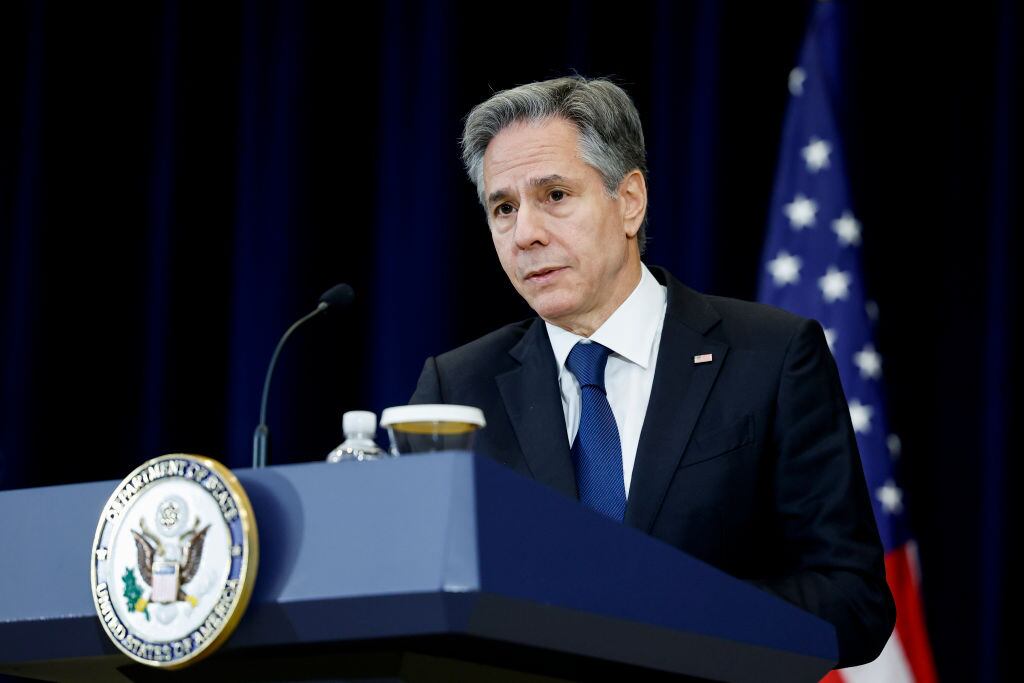 El Secretario de Estado de EE.UU., Antony Blinken.  (Foto: Anna Moneymaker/Getty Images)