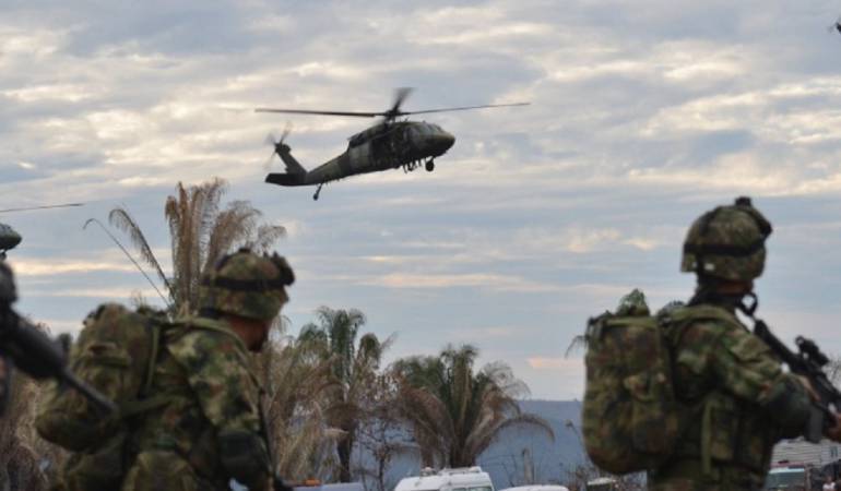 Autoridades reforzaron seguridad en el Catatumbo. 