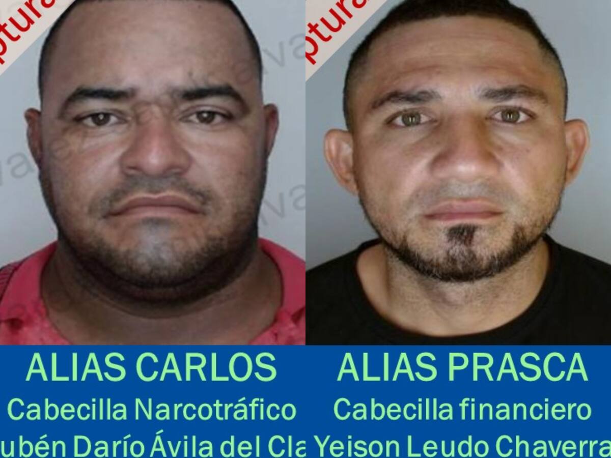 Golpe al ‘Clan del Golfo’: capturados 38 presuntos integrantes de esa organización criminal