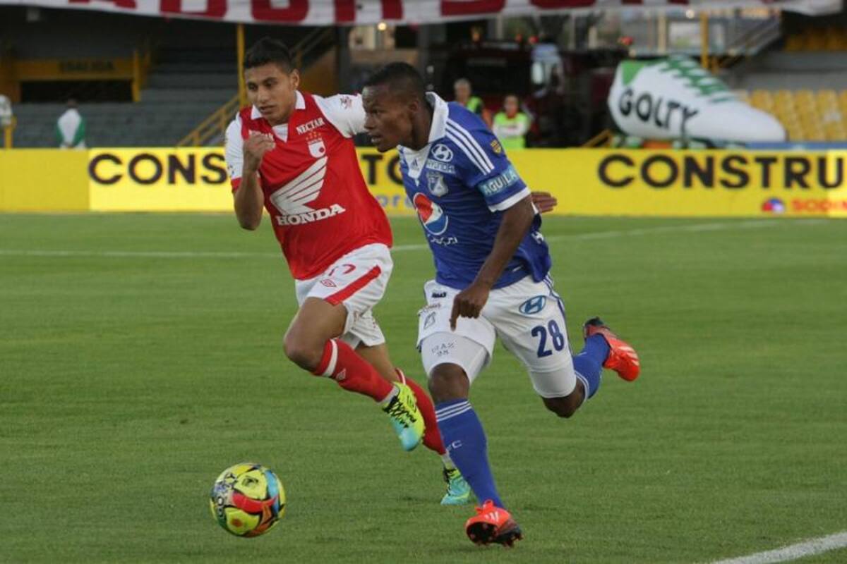 Santa Fe y Millonarios volvieron a empatar sin goles en el segundo clásico del torneo finalización. Santa Fe terminó jugó con diez hombres durante 66 minutos por la expulsión de Silvio González.