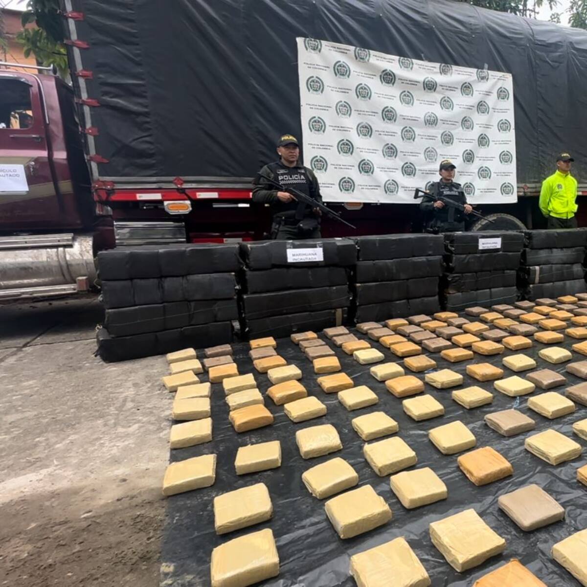 En el Putumayo incautan cuatro toneladas de marihuana