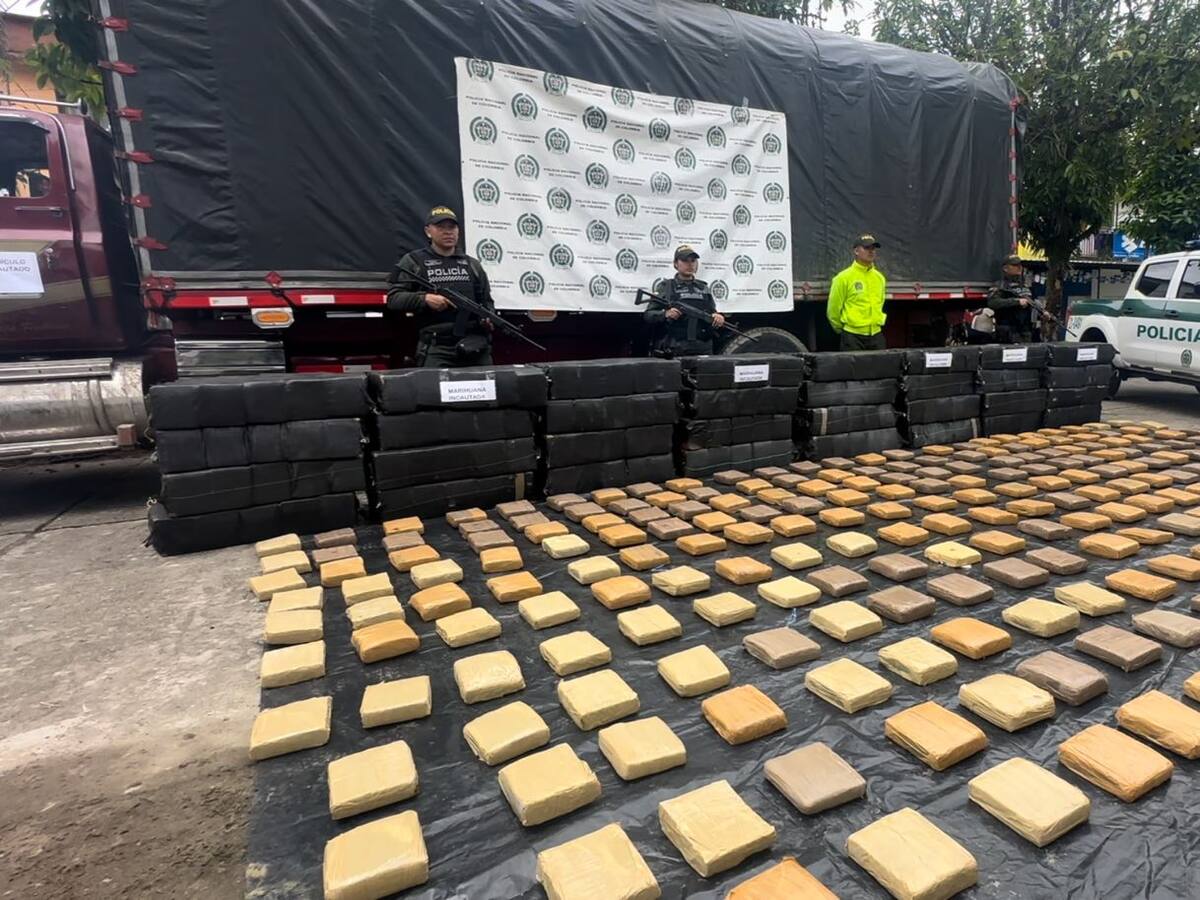 En el Putumayo incautan cuatro toneladas de marihuana