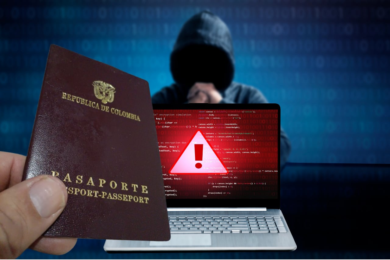Imagen de referencia.
Hacker - Pasaporte colombiano: Getty Images.